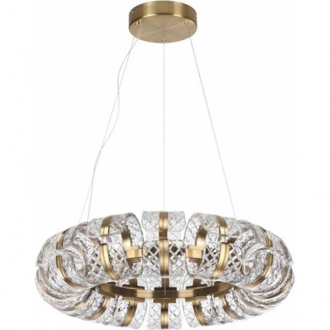 Люстра ODEON LIGHT MIRAGE L-VISION ODL24 453 LED 92W 4000K 4873лм металл акрил, античная бронза 5030/92L Люстра ODEON LIGHT MIRAGE L-VISION ODL24 453 LED 92W 4000K 4873лм металл акрил, античная бронза 5030/92L