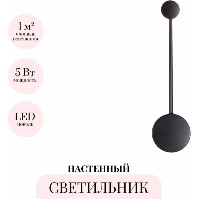 Настенный светильник ODEON LIGHT SATELLITE 3900/5WB Настенный светильник ODEON LIGHT SATELLITE 3900/5WB