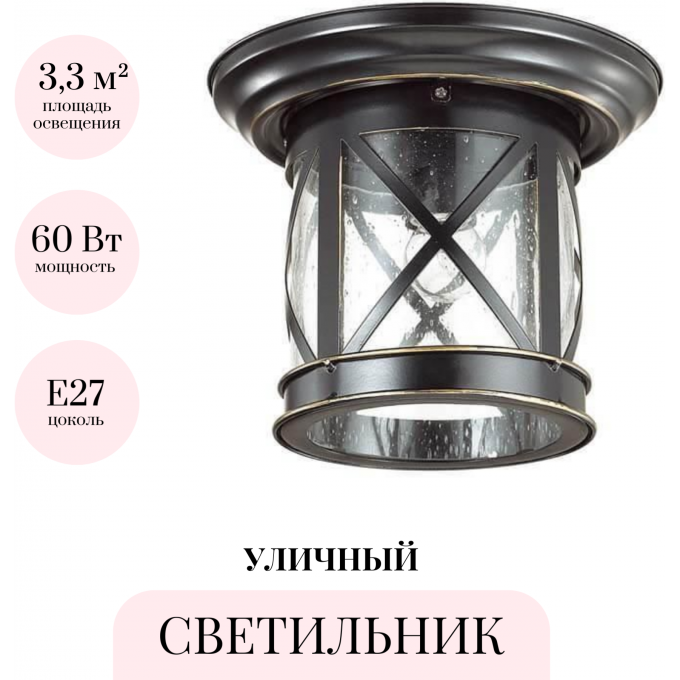 Уличный светильник ODEON LIGHT NATURE SATION 4045/1C Уличный светильник ODEON LIGHT NATURE SATION 4045/1C