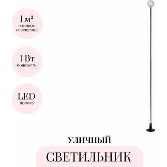 Уличный светильник ODEON LIGHT NOTTE 7123/1GL Уличный светильник ODEON LIGHT NOTTE 7123/1GL